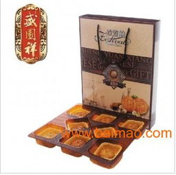 盛園祥 中秋送禮佳品，廣式月餅禮盒包裝的藝術與匠心